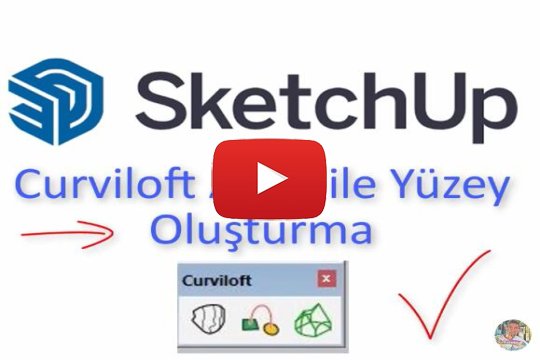 Curviloft Aracı ile Yüzey Oluşturma